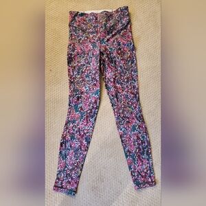 Lululemon Athletica Multicolor Floral Leggings